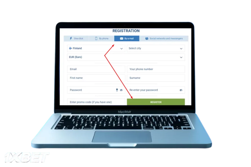 Sign Up via Email